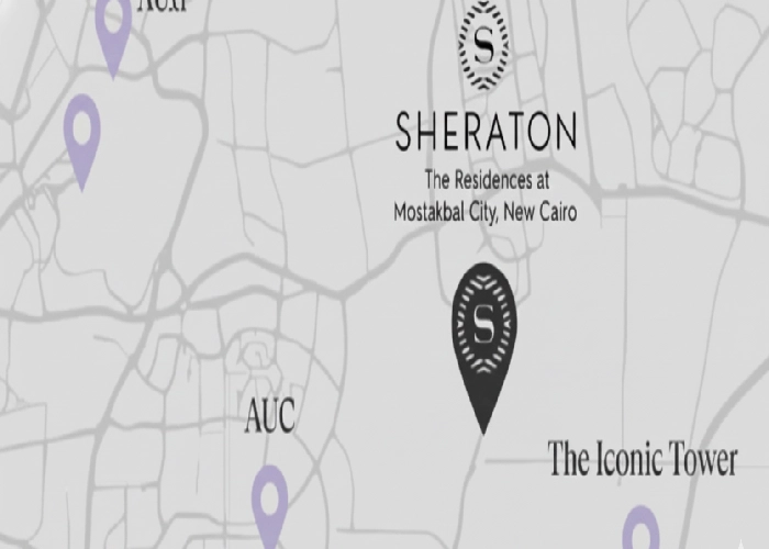 Location of Sheraton Residences