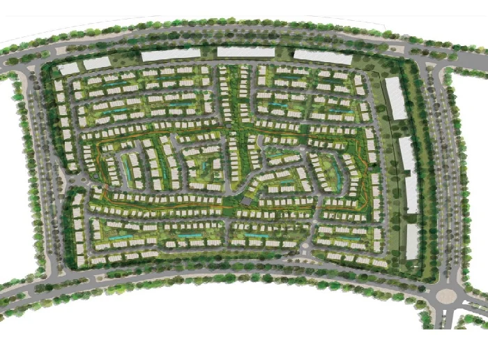 Master Plan of Scenes Tatweer Misr